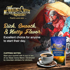 Mt. Whitney Coffee Roasters Base Camp Blend Medium Dark Roast Coffee, Low Acid, Ground, 5 lb (Pack of 1)