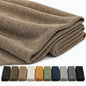 Mini Chenille Linen Blend Upholstery Fabric by the Yard, 57 Inch Wide Soft by Laklinlin