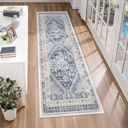 2x6 Runner Rug Non Slip, Washable Hallway Runner Rug, Nursery Room, Soft Runner - Image 3