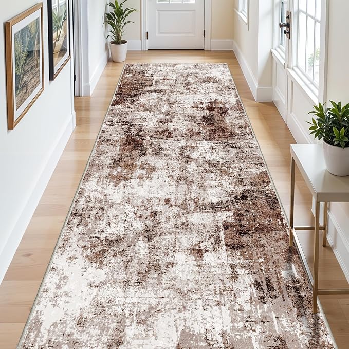 5x12 Runner Rug for Wide Hallway: Long Washable Runners for Entryway Living - Image 2
