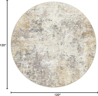 UERMEI 10ft Round Area Rug Living Room Rugs - Image 2