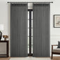 Dark Grey Memory Shaped Pinch Pleated Living Room Curtains 84 Inches Long 2 by PleatedDrapes