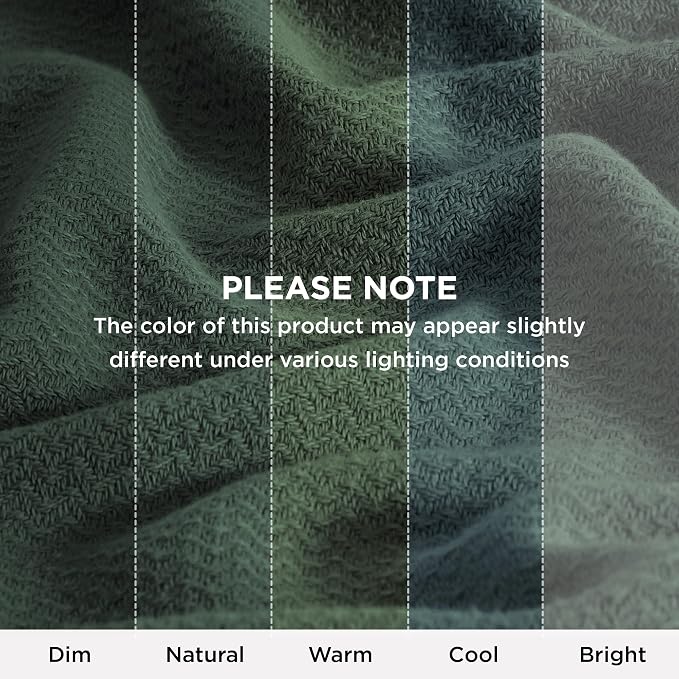 Bedsure GentleSoft 100% Cotton Blanket Full Size - Image 8
