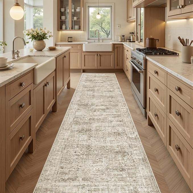 Soalmost Runner Rug 2x7 Washable Non-Slip Hallway Rugs - Image 2