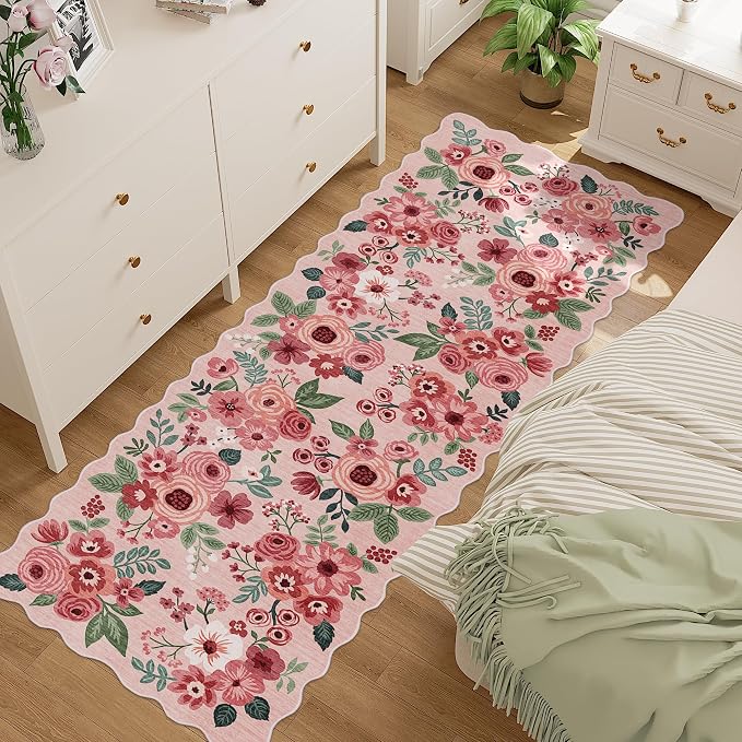 DUKINO 2x10 Runner Rug for Hallway, Washable Kitchen Rug Non Slip, Low Pile - Image 7