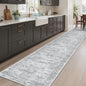 Soalmost Runner Rug 2x10 Washable Non-Slip Hallway Kitchen Runners Grey | Stain by Soalmost