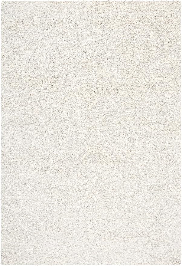 SAFAVIEH California Premium Shag Collection 9'6" x 13' Ivory SG151 Non-Shedding - Image 2