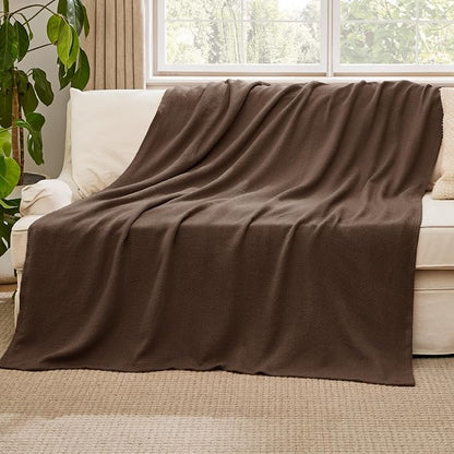 Bedsure GentleSoft 100% Cotton Blanket Twin XL Size - Image 5