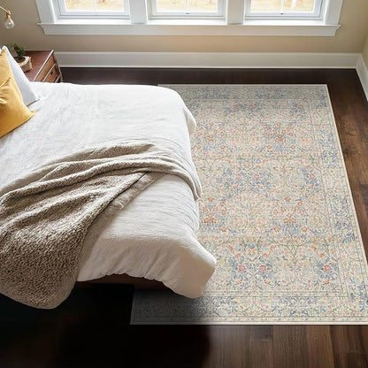 Washable Dining Room Rugs, 6x9 Area Rug - Image 4
