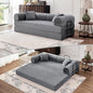 79'' Convertible Couch Bed, 5 in 1 Modular Floor Sofa, Folding Sleeper Couch by ZQRhome