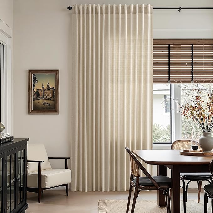 Taupe Burlywood Curtains 63 Inch Length - Image 6