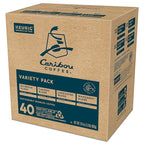 Caribou Coffee Single Serve Keurig K-Cup Pod Variety Pack, Light, Medium, and Dark Roast Coffees, 40-Count Box(Pack of 1)