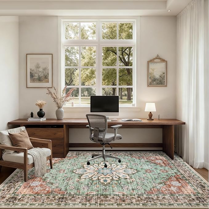 3x5 Area Rugs Living Room: Washable Rug - Image 5