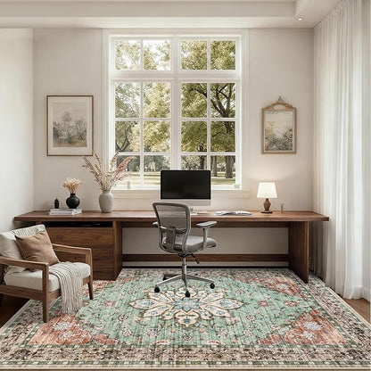 4x6 Area Rugs Living Room: Washable Rug - Image 5