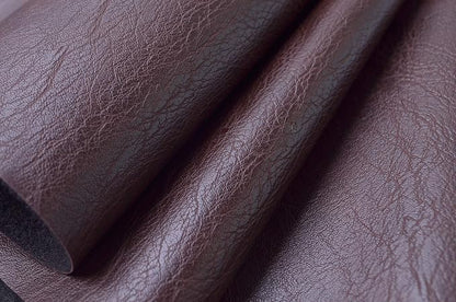 Wento Thick Faux Leather Fabric Soft Skin Grain PU Leather - Image 2