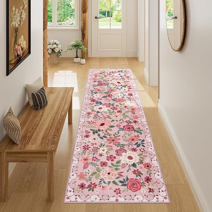 DUKINO 2x7 Runner Rug for Hallway, Washable Runner Rug Non Slip, Soft Indoor - Image 4