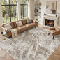 DMOYEST 10x14 Washable Area Rug: Abstract Modern Non-Slip Carpet, Soft Low Pile by DMOYEST