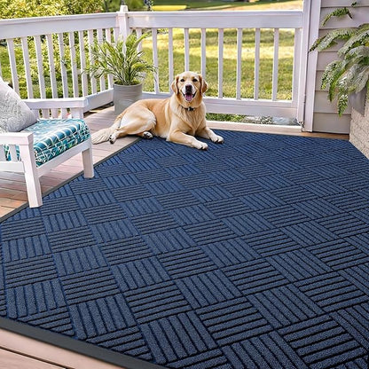 OLANLY Front Door Mat Outside Entrance 71x47, Waterproof Heavy-Duty Doormat | by OLANLY