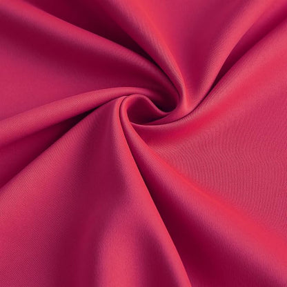 Pinch Pleated Hot Pink Blackout Curtains Short 2 Panels Set 45 Inch Length - Image 7