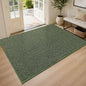 BEQHAUSE Dirt Trapper Door Mat 48" x 72", Non-Slip Washable Doormats, Low by BEQHAUSE