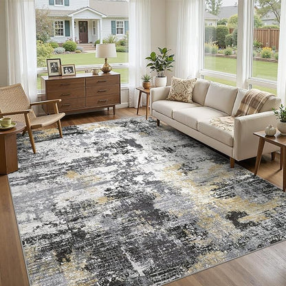 UERMEI 10x14 Area Rug for Living Room - Image 5