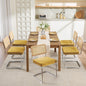 Zesthouse Rattan Dining Chairs Set of 6, Mid Century Modern Dining Room Chairs by Zesthouse