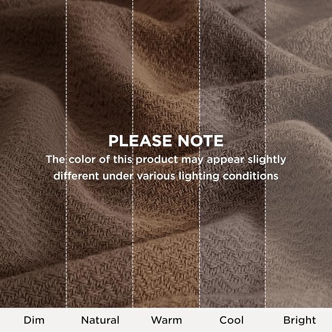 Bedsure GentleSoft 100% Cotton Blanket King Size - Image 7