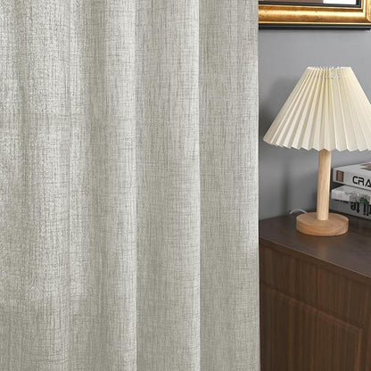 YoungsTex Extra Long Linen Curtains 95 Inch Length - Image 9