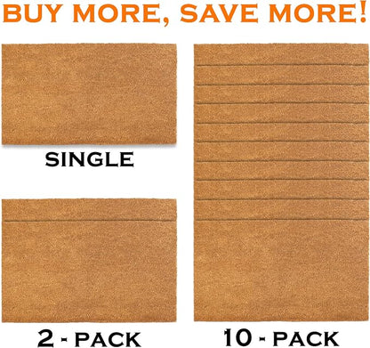Blank Doormat Coir 30x17 Inch for Screen Printing, Welcome Mat Outdoor 2pk | - Image 4