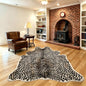 Cheetah Print Rug, Leopard Area Rug 4.6x5.7ft Faux Animal Print Skin Cheetah Rug by yingda1992