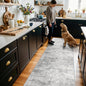 Washable 2x10 Kitchen Runner Rug: Abstract Farmhouse Bathroom Entryway Rug Soft by HYHAOYUNLAI