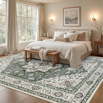 8x10 Area Rugs Living Room: Washable Rug - Image 4