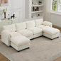 114'' U-Shaped Sectional Couch by HATPPTO