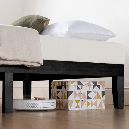 Mellow Naturalista Classic 12 Inch Solid Wood Platform Bed - Image 4