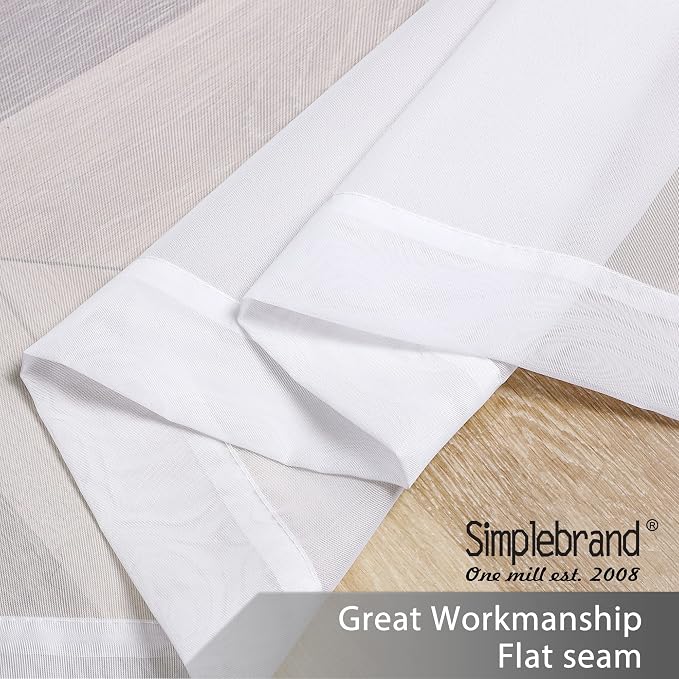 Simplebrand White Tier Curtains - Image 6