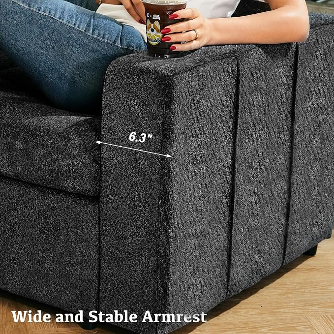 Belffin Modular Sectional Sleeper Sofa Bed - Image 4