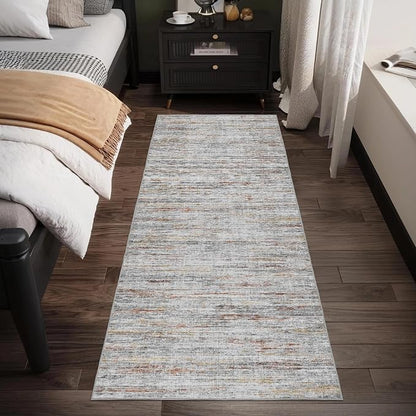Washable Runner Rugs 3x10 Abstract Kitchen Runner Rug Non Slip Backing - Image 7