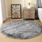 ORINOVA Silver Grey Furry Washable Faux Shaggy Fur Rugs by ORINOVA