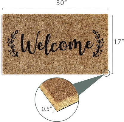 Barnyard Designs Front Door Welcome Mat | Printed Polyester Outdoor Rug - Image 3
