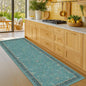 Boho 2x8 Non Slip Kitchen Runner Rugs -Machine Washable Non Skid Vintage Carpet by HazoHaus