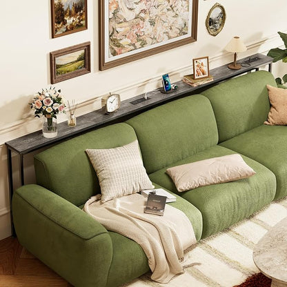 SUPERJARE 110.2 Inch Sofa Table - Image 7