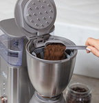 Café Specialty Drip Coffee Maker | 10-Cup Glass Carafe | WiFi Enabled Voice-to-Brew Technology | Smart Home Kitchen Essentials | SCA Certified, Barista-Quality Brew | Stainless Steel
