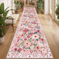 DUKINO 3x12 Washable Runner Rug, Long Hallway Runner Rug Non Slip, Low Pile by DUKINO
