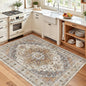 Madane Area Rug 4x6 Washable Rugs Vintage by Madane