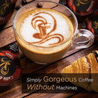 Caffè di Artisan Liquid Coffee Pods – Premium Single-Serve Coffee for Cold Brew concentrate, Iced Coffee & Hot Coffees – Machine-Free, Eco-Friendly, Ready in Seconds. Rich; Asmara with Frother; Arabica; Medium Roast – 24 Count