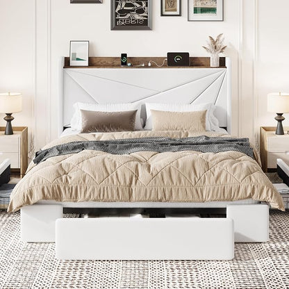 SHA CERLIN Queen Bed Frame - Image 3