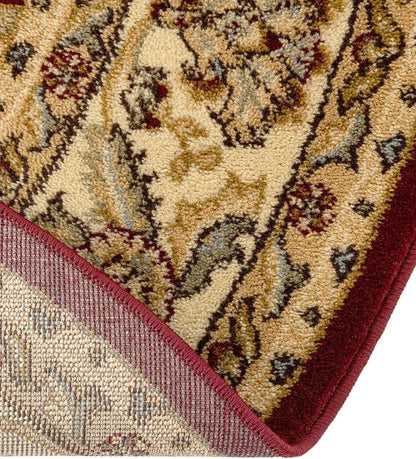 Rugs.com Aditi Collection Rug – 4x6 Oval Red Medium-Pile Rug Perfect - Image 8