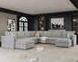 Oversized Modular Sectional Sofa, Solid Wood Frame Sofa, Removable Washable by Kalafini