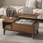 LYNCOHOME Fluted Lift Top Coffee Table by LYNCOHOME