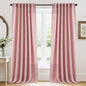 RYB HOME Sheer Curtains 102 inches, Extra Long Floor to Ceiling Curtains | Half by RYBHOME
